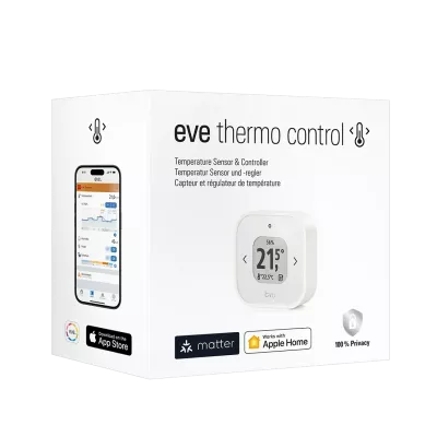 Eve Thermo Control Matter - czujnik temperatury i kontroler do Eve Thermo Apple Home