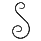 Spirala kuta typu S 12x6 mm H195 x L90 mm