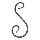 Spirala kuta fakturowana typu S 12x6 mm H300 x L120 mm Spirala kuta fakturowana typu S 12x6 mm H300 x L120 mm
