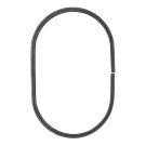 Owal kuty 12x6 mm H190 x L120 mm Owal kuty 12x6 mm H190 x L120 mm