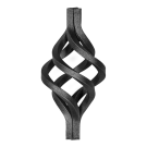 Koszyk kuty 14x14 mm H130 x L65 mm