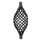 Koszyk kuty z 12 prętów 16x16 mm H210 x L85 mm