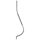 Tralka stalowa balkonowa skręcona 12x12 mm H950 x L200 mm Tralka stalowa balkonowa skręcona 12x12 mm H950 x L200 mm