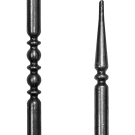 Tralka stalowa rurowa fi 30x1,5 mm H900 mm Tralka stalowa rurowa fi 30x1,5 mm H900 mm
