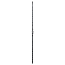 Tralka stalowa balkonowa 14x14 mm H950 x L30 mm Tralka stalowa balkonowa 14x14 mm H950 x L30 mm