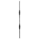 Tralka stalowa balkonowa 14x14 mm H950 x L30 mm Tralka stalowa balkonowa 14x14 mm H950 x L30 mm
