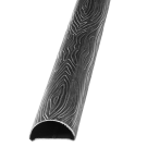 Pochwyt fakturowany kora 62x30 / L3000 o grubości 1,5 mm Pochwyt fakturowany kora 62x30 / L3000 o grubości 1,5 mm