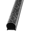 Pochwyt stalowy fakturowany kwiaty 54x54 mm l3000 x 1,5 mm