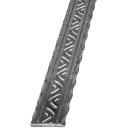 Płaskownik stalowy kuty ozdobny 40x5 mm L3000 mm