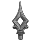 Grot stalowy kuty fi12 x H100 mm x L45 mm