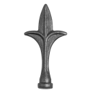 Grot stalowy kuty fi 20 mm H110 x L60 mm Grot stalowy kuty fi 20 mm H110 x L60 mm