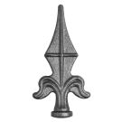 Grot stalowy kuty fi 26 mm H140 x L70 mm Grot stalowy kuty fi 26 mm H140 x L70 mm