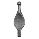 Grot stalowy kuty 14x14 mm H140 mm x L47 mm