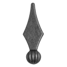 Grot stalowy kuty fi 20 mm H95 x L30 mm Grot stalowy kuty fi 20 mm H95 x L30 mm