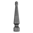 Grot stalowy kuty 20x20 mm H100 x L20 mm Grot stalowy kuty 20x20 mm H100 x L20 mm