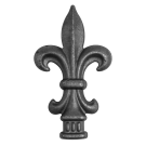 Grot stalowy kuty 40x40 mm H200 x L117 mm Grot stalowy kuty 40x40 mm H200 x L117 mm