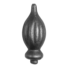 Grot stalowy kuty fi 12 mm H92 x L35 mm Grot stalowy kuty fi 12 mm H92 x L35 mm