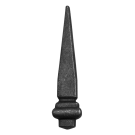 Grot stalowy kuty 20x20 mm H148 x L35 mm Grot stalowy kuty 20x20 mm H148 x L35 mm