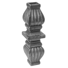 Przekuwka stalowa kuta 27x27 mm H215 x L63 mm