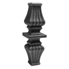 Przekuwka stalowa kuta 16x16 mm H148 x L48 mm