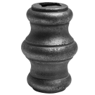 Przekuwka kuta H67 x L40, otwór 12,5x12,5 mm Przekuwka kuta H67 x L40, otwór 12,5x12,5 mm
