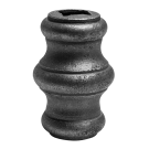 Przekuwka kuta H67 x L45 mm, otwór 14,5x14,5 mm