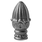 Szyszka stalowa kuta fi 28 mm H80 mm Szyszka stalowa kuta fi 28 mm H80 mm