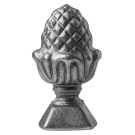 Szyszka stalowa kuta 60x60 mm, H 125 mm