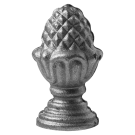 Szyszka stalowa kuta fi 42 mm H85 mm Szyszka stalowa kuta fi 42 mm H85 mm