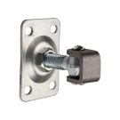 Zawias regulowany z szyldem prostokątnym M20 110x75 mm Zawias regulowany z szyldem prostokątnym M20 110x75 mm