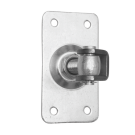 Zawias regulowany z szyldem prostokątnym M20 160 x 85 mm Zawias regulowany z szyldem prostokątnym M20 160 x 85 mm