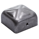 Daszek stalowy kopertowy na słupek 60x60x1 mm