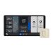 Zdjęcie Podwójny panel sterowania Shelly Wall Display X2 WiFi/BLU (srebrny) + BLU H&T ivory