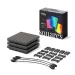Zdjęcie Inteligentne panele ścienne Twinkly Squares - 3 Extension Panels, RGB LED, USB-C, Black