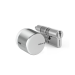 Zdjęcie Zestaw inteligentny zamek Tedee Lock GO2 (aluminium) srebrny z białym przyciskiem + wkładka Gerda SLR 30-61/30 mm (typ A)