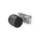 Zdjęcie Zestaw inteligentny zamek Tedee Lock GO2 (aluminium) grafitowy z czarnym przyciskiem + wkładka Gerda SLR 30-61/30 mm (typ A)