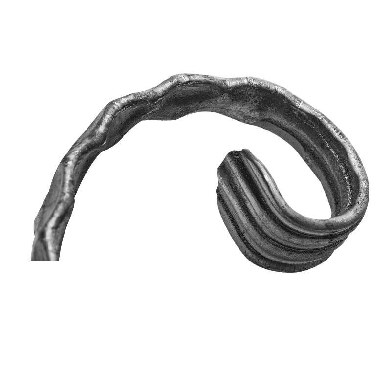 Spirala kuta fakturowana typu S 12x6 mm H170 x L80 mm