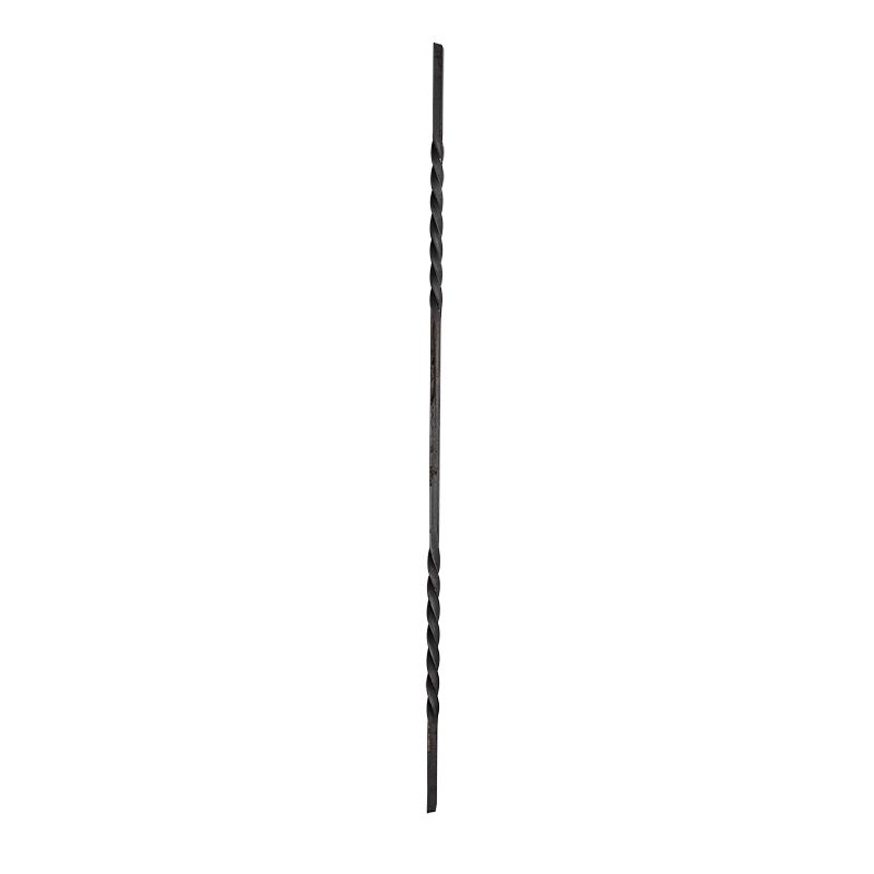 Tralka stalowa balkonowa 12x12 mm dwa skręcenia H950 mm