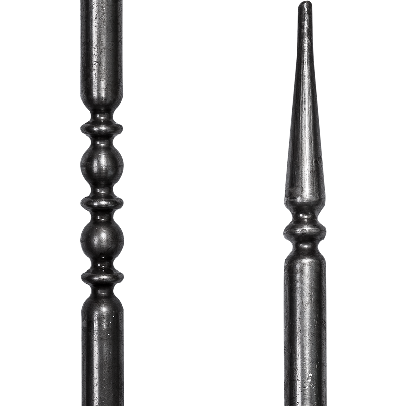 Tralka stalowa rurowa fi 30x1,5 mm H900 mm Tralka stalowa rurowa fi 30x1,5 mm H900 mm