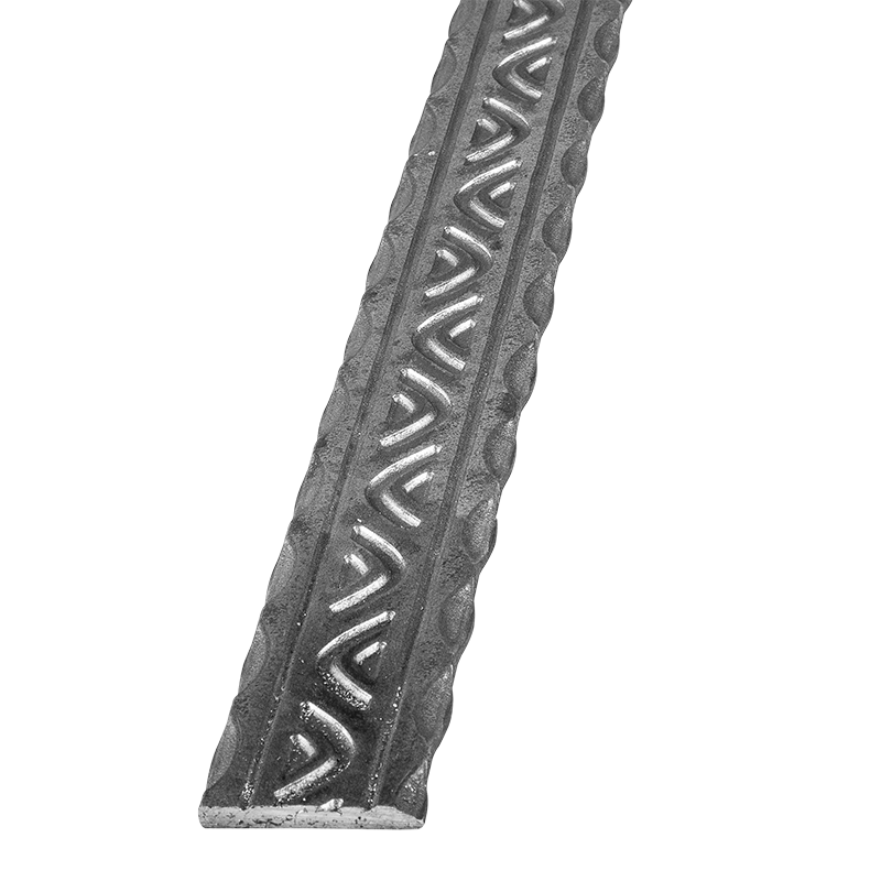 Płaskownik stalowy kuty ozdobny 40x5 mm L3000 mm