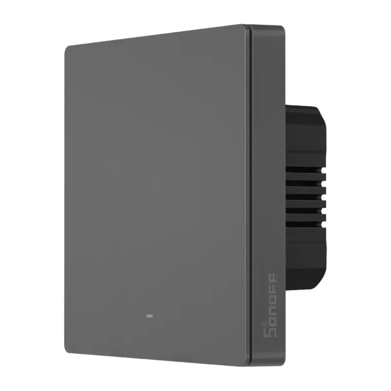 Inteligentny przełącznik ścienny WiFi Sonoff M5 1C - 1-kanałowy, szary