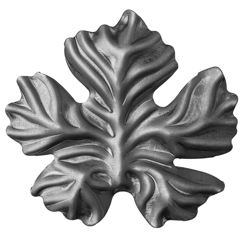 Liść winogrona kuty H125 x L115 x 2 mm