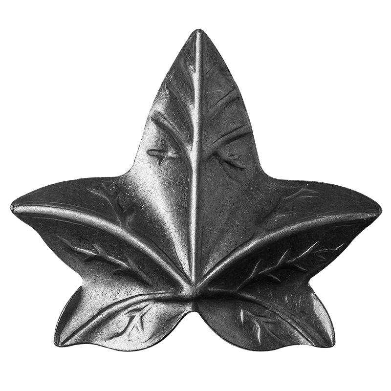 Liść bluszczu kuty H120 x L140 x 2 mm