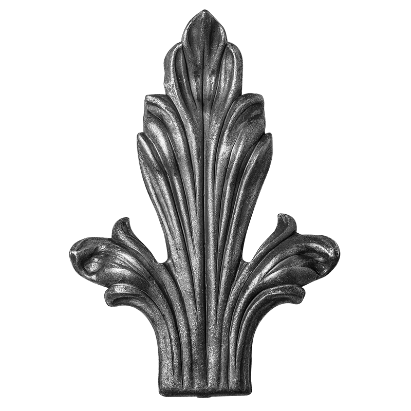 Liść kuty H200 x L140 x 2,5 mm