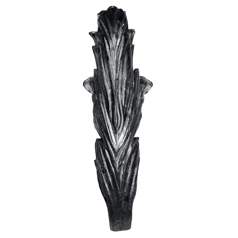 Liść kuty H190 x L70 x 2,5 mm
