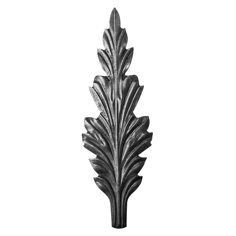 Liść kuty H370 x L120 x 2,5 mm