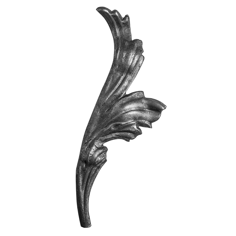 Liść kuty prawy H270 x L100 x 2,5 mm