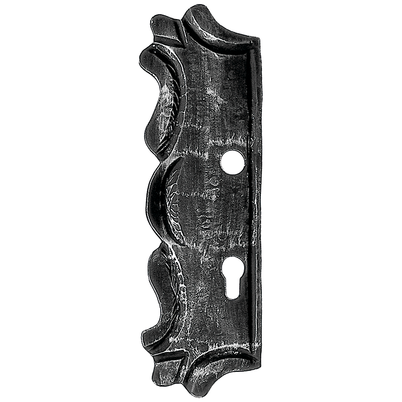 Szyld kuty do klamki i zamka lewy H320xL98x3 mm