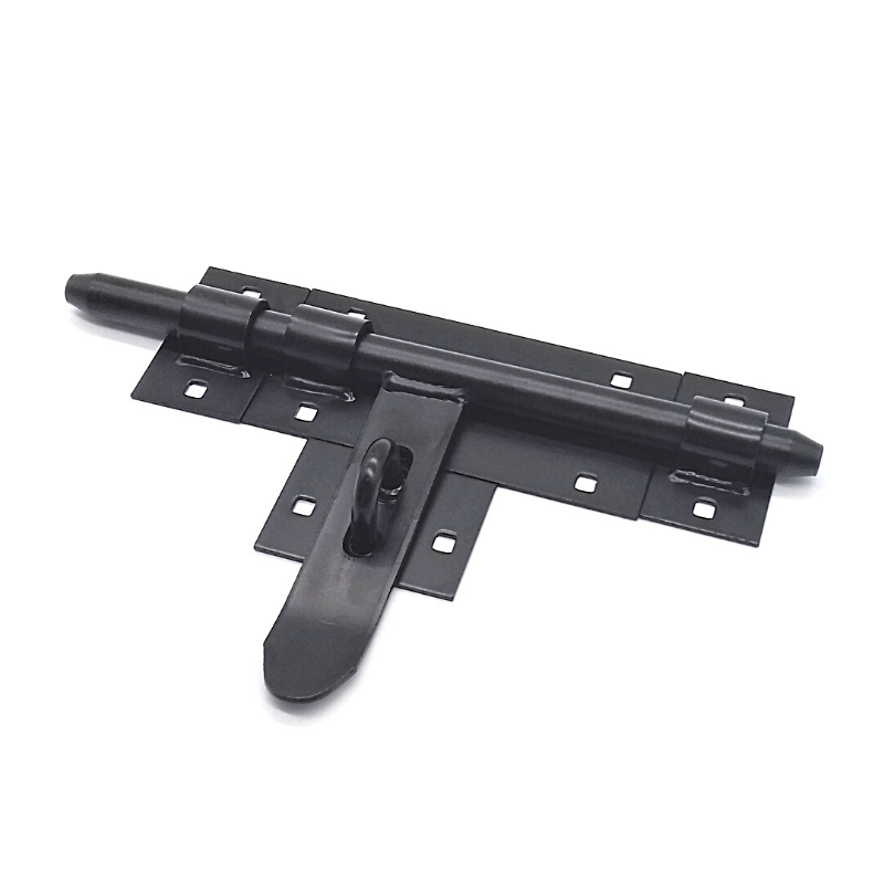 Zasuwa do drzwi lub bramy 270 mm czarna