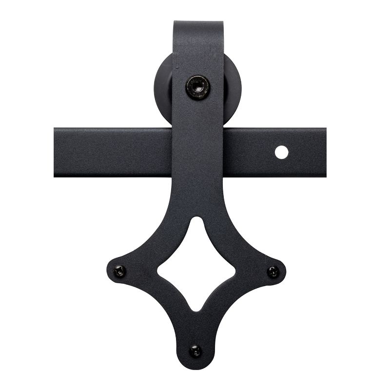 System drzwi przesuwnych typu barn door – wzór: glamour – bez drzwi